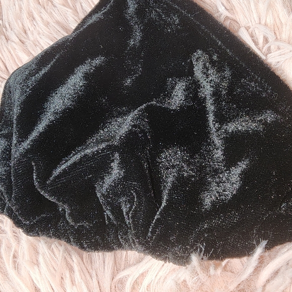 Black Velvet Dreamgirl Halter G-String Strappy Bikini - Picture 6 of 10